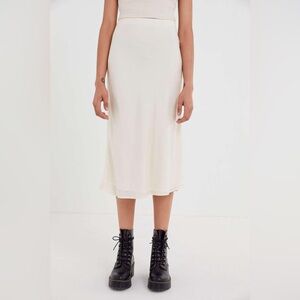 UO | Rowan Midi Slip Skirt